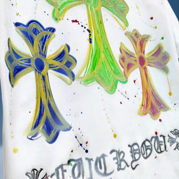 Chrome Hearts Men's Casual Athletic Short Sleeve - Picture 2 of 4